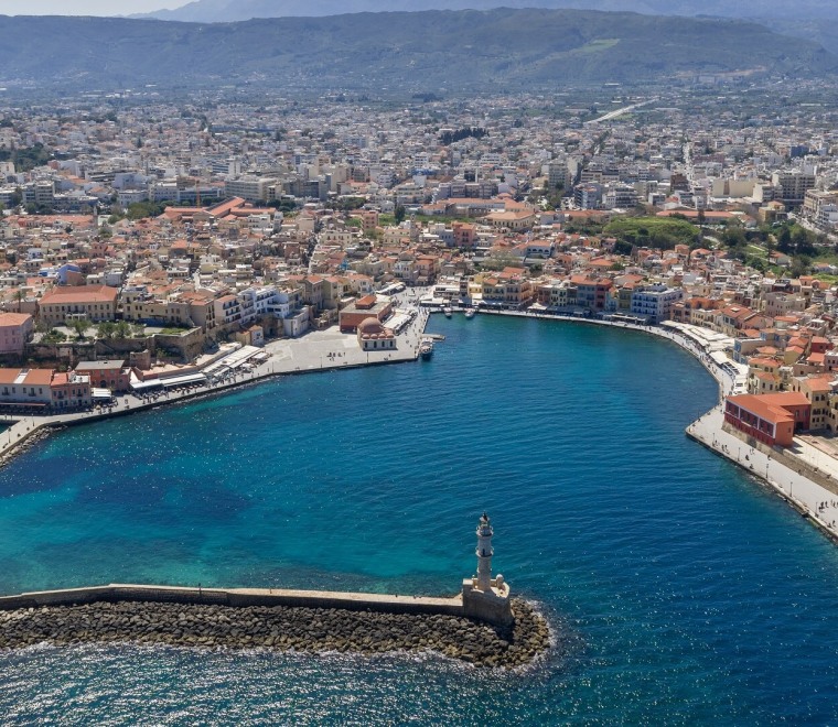 The Old Venetian Harbor of Chania 